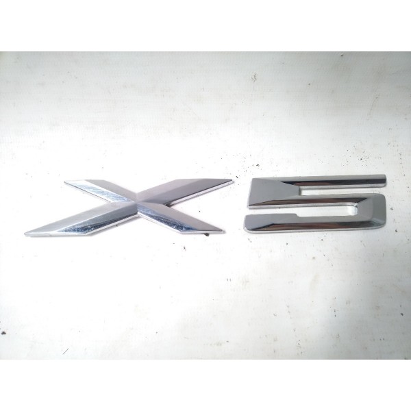 Emblema X5tampa Traseira Bmw E53 X5 1999 2005