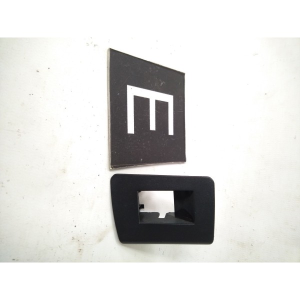 Moldura Botao Vidro Eletric Traseiro Esquerdo Bmw X5 99 2005