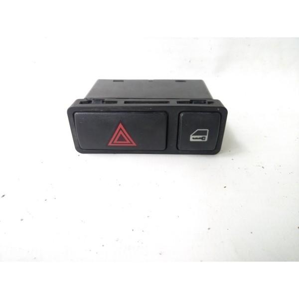 Botão Alerta Trava Bmw E53 X5 1999 2005 Preto