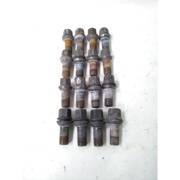 Jogo Parafuso Roda 16 Unidades Audi A8 2003 - 2009