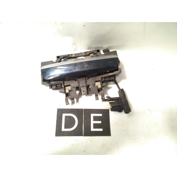 Maçaneta Externa Dianteira Esquerda Audi A8 2003 - 2009 Preto