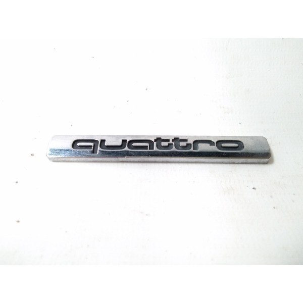 Emblema Quattro Tampa Traseira Audi A8 2003 - 2009