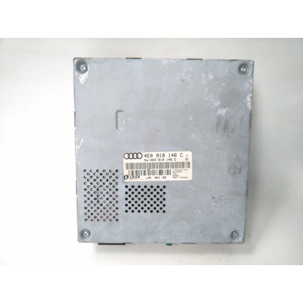 Modulo Analogico Tv 4e0919146c Som Audi A8 2003 - 2009 Preto