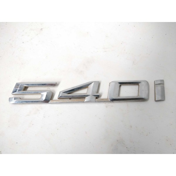 Emblema Letreiro 540i Bmw E34 540 1987 - 1996 Detalhe