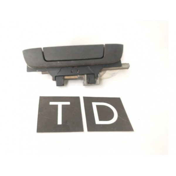 Maçaneta Externa Traseira Direita Bmw E34 540 1987 - 1996 Preto